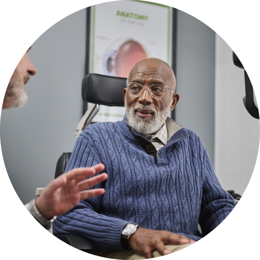 How to tell if your eyes are aging.